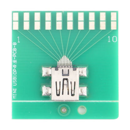 Mini 10pin USB Female Test Board, Mini 10pin - ORIWHIZ