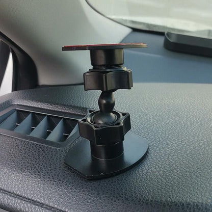 Mini Gimbal Camera Bracket Desktop Mobile Phone Bracket Recorder Car Bracket, Dual Attachment Mount, 1/4 Screw Connector for GoPro, Magnet Paste for Phones - ORIWHIZ