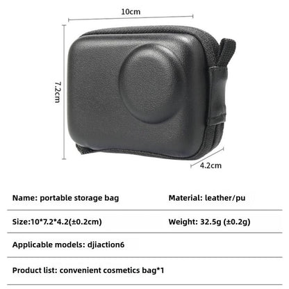 Mini Half - zipper Body Storage Bag, For DJI Osmo Action 6 Half - zipper - ORIWHIZCase & BagsDJI & Insta360 AccessoriesOsmo Action Series