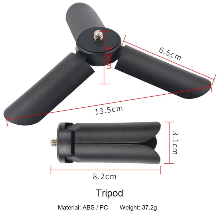 Mini Tripod Mount + Flashlight Extension Bracket for DJI OSMO Mobile 2, Tripod+Bracket For DJI OSMO Mobile 2 - ORIWHIZDJI & Insta360 AccessoriesOsmo Mobile Series