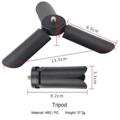 Mini Tripod Mount + Flashlight Extension Bracket for DJI OSMO Mobile 2, Tripod+Bracket For DJI OSMO Mobile 2 - ORIWHIZDJI & Insta360 AccessoriesOsmo Mobile Series