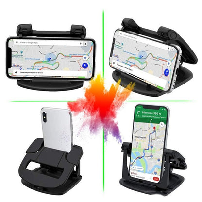 MM002 Car Dashboard Mobile Phone Holder Car Silicone Rotary Navigation Mobile Phone Holder, MM002 - ORIWHIZ