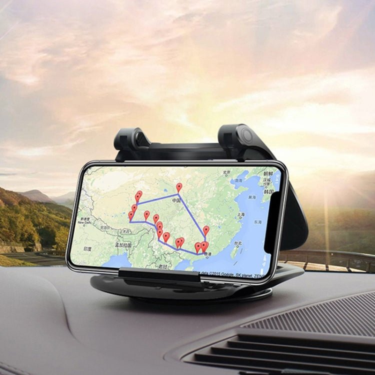 MM002 Car Dashboard Mobile Phone Holder Car Silicone Rotary Navigation Mobile Phone Holder, MM002 - ORIWHIZ