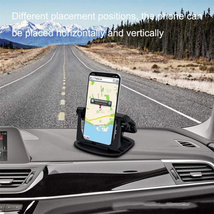 MM002 Car Dashboard Mobile Phone Holder Car Silicone Rotary Navigation Mobile Phone Holder, MM002 - ORIWHIZ