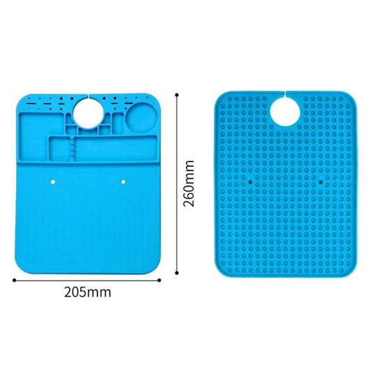 Mobile Phone Repair Microscope Silicone Insulation Work Mat, 20x26cm - ORIWHIZ