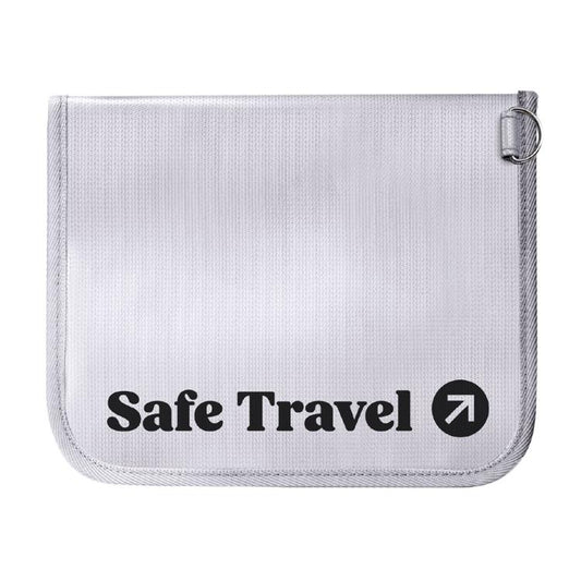 MOMAX SR53E 1 - World Airliner Fireproof Storage Bag, Size: 218x235mm, Size: 218x235mm - ORIWHIZApple AccessoriesGalaxy S Series Parts Digital Storage BagMac Accessories