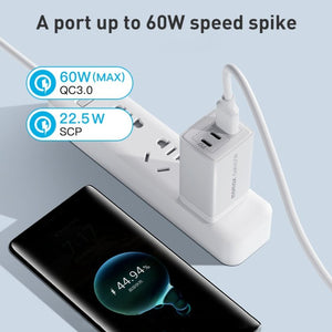 MOMAX UM30 PD 67W Fast Charger Power Adapter, UK Plug, UK Plug - ORIWHIZ