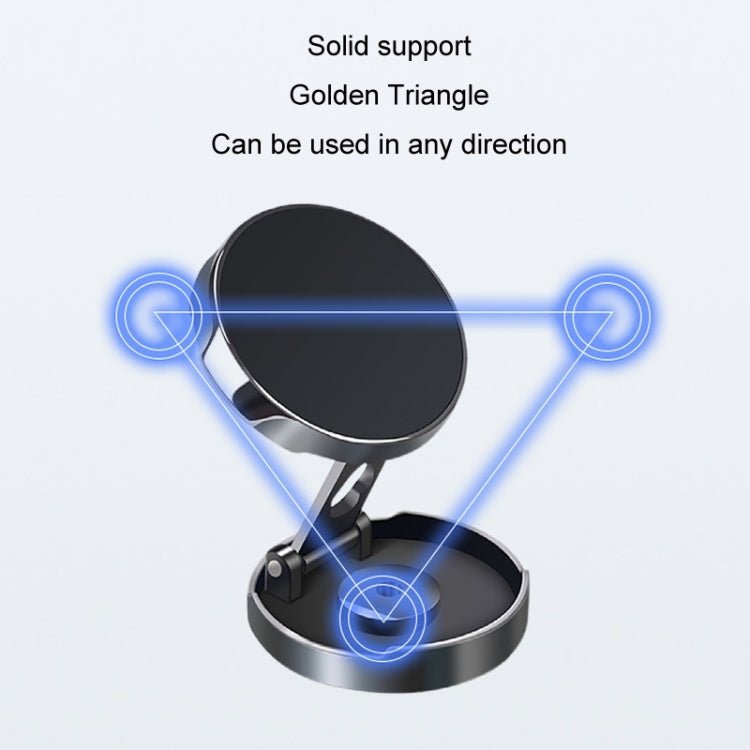 Multi - Angle Positioning Car Folding Circular Car Magnetic Suction Bracket - ORIWHIZ