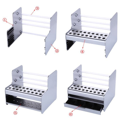 Multi - Function Maintenance Tool Storage Box Element Sorting Storage Rack, 19.7x17x16cm - ORIWHIZ
