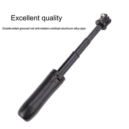 Multi - functional Foldable Tripod Holder Selfie Monopod Stick for GoPro, Insta360, DJI and Other Action Cameras, Length: 12 - 23cm, Length: 12 - 23cm (Red), Length: 12 - 23cm (Blue) - ORIWHIZDJI & Insta360 AccessoriesExtendable PoleUniversal Grip Tripod
