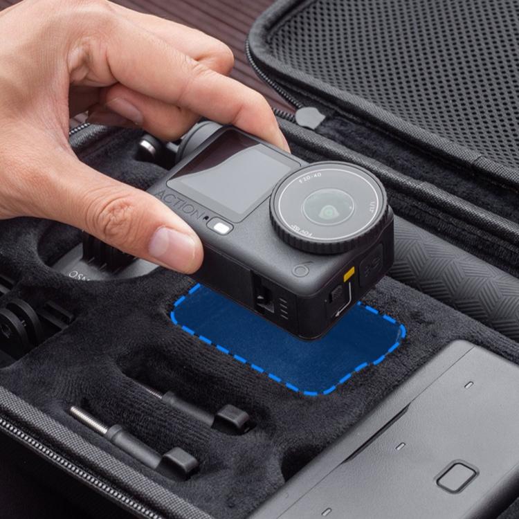 Multifunctional Action Camera Portable Storage Bag, For DJI Osmo Action 6 Black - ORIWHIZCase & BagsDJI & Insta360 AccessoriesOsmo Action Series