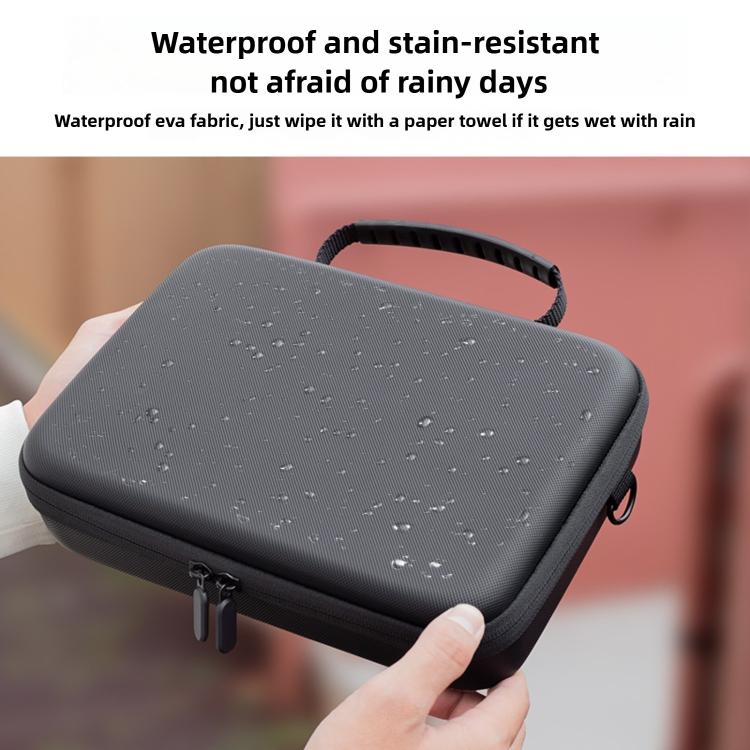 Multifunctional Action Camera Portable Storage Bag, For DJI Osmo Action 6 Black - ORIWHIZCase & BagsDJI & Insta360 AccessoriesOsmo Action Series