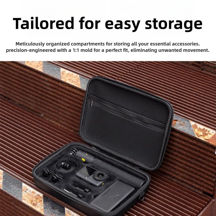 Multifunctional Action Camera Portable Storage Bag, For DJI Osmo Action 6 Black - ORIWHIZCase & BagsDJI & Insta360 AccessoriesOsmo Action Series