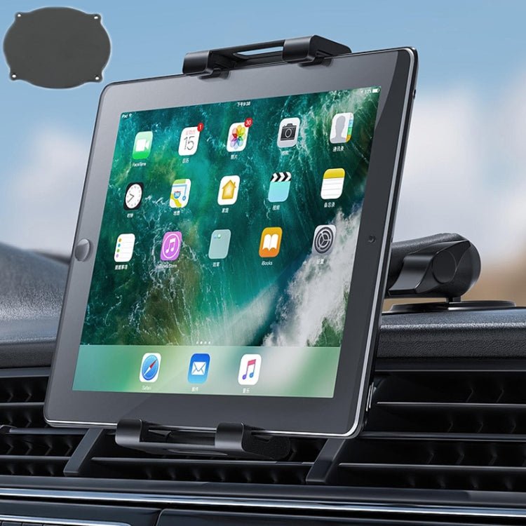 Multifunctional Car Dashboard Suction Cup Phone Clip Folding Holder, Model:, KS06, KS06+Ordinary Tray, KS06+Adhesive tray - ORIWHIZ