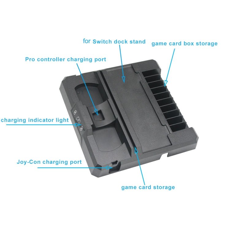 Multifunctional Game Console Handle Charging Base Storage Bracket For Nintendo Switch, S053 - ORIWHIZNintendo AccessoriesNintendo Accessories Charger & PowerToys & Hobbies