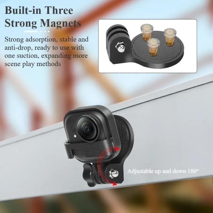 Multifunctional Magnetic Desktop Mount Bracket Base, For Insta360 GO Ultra - ORIWHIZDJI & Insta360 AccessoriesInsta360 GO SeriesMounts