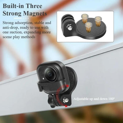 Multifunctional Magnetic Desktop Mount Bracket Base, For Insta360 GO Ultra - ORIWHIZDJI & Insta360 AccessoriesInsta360 GO SeriesMounts