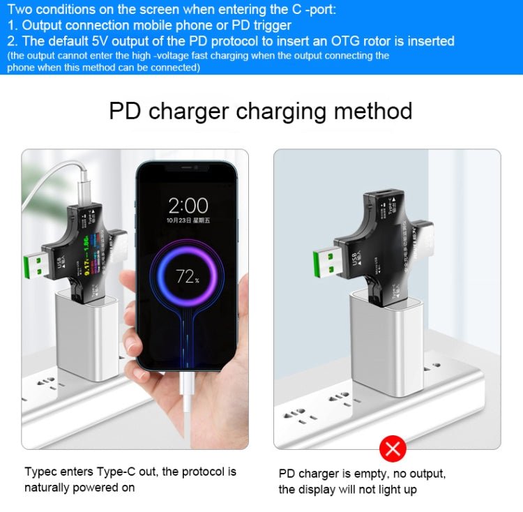 Multifunctional USB Safety Tester, Safety Tester - ORIWHIZ