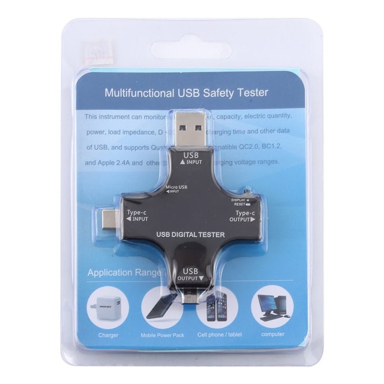 Multifunctional USB Safety Tester, Safety Tester - ORIWHIZ