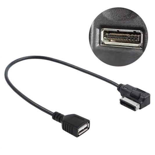 Multimedia Digital Audio AMI to USB Adapter Cable for Audi, AMI to USB Adapter Cable - ORIWHIZCar Replacement PartsDIY CablesIn Car