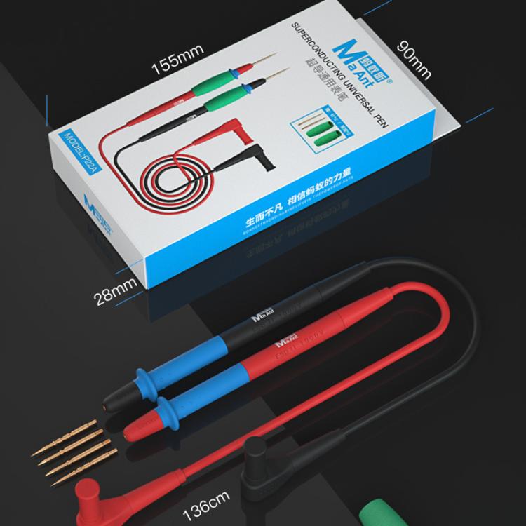 Multimeter Pen Extra Sharp Probe Universal Test Pen, P22A - ORIWHIZ