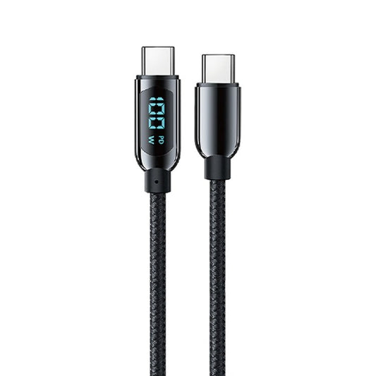 Mutural Li - CC002 1.2m 100W Digital Display USB - C / Type - C to Type - C Charging Data Cable, Type - C to Type - C - ORIWHIZ