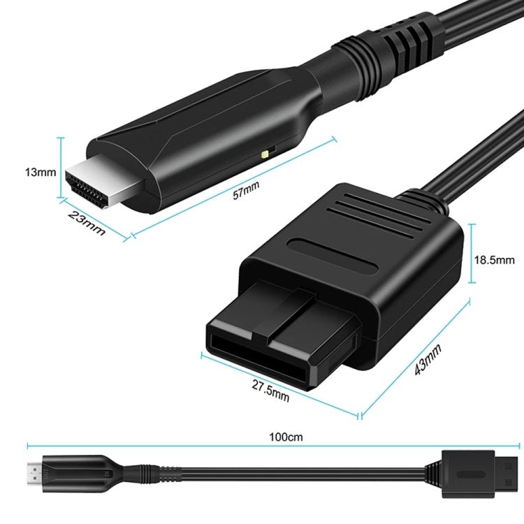N64 To HDMI Converter For Nintendo Gamecube N64 / SNES / NGC, N64 To HDMI - ORIWHIZNintendo AccessoriesNintendo Accessories AdapterToys & Hobbies