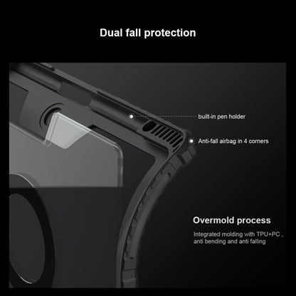 Nillkin Backlit Version Bumper Link Keyboard Case, For iPad Pro 13 2024, For iPad Pro 11 2024, For iPad Pro 12.9 2020/2021/2022, For iPad Air 2020/2022 / Pro 11 2022 - ORIWHIZApple AccessoriesiPad KeyboardiPad Keyboard For iPad Pro