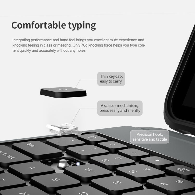 Nillkin Bumper Combo Keyboard Case, For iPad Pro 12.9 2020 / 2021, For Samsung Galaxy Tab S8+/S8+ 5G/S7+/S7 FE - ORIWHIZiPad Keyboard Samsung KeyboardMobile AccessoriesNILLKIN