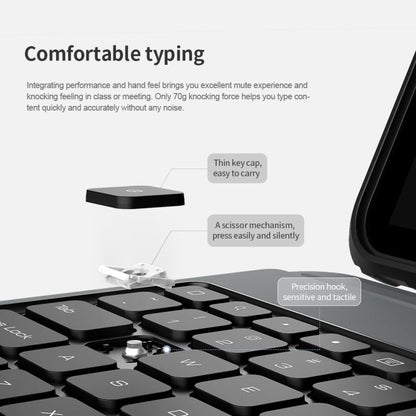 Nillkin Bumper Combo Keyboard Case, For iPad Pro 12.9 2020 / 2021, For Samsung Galaxy Tab S8+/S8+ 5G/S7+/S7 FE - ORIWHIZiPad Keyboard Samsung KeyboardMobile AccessoriesNILLKIN