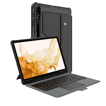 Nillkin Bumper Combo Keyboard Case, For iPad Pro 12.9 2020 / 2021, For Samsung Galaxy Tab S8+/S8+ 5G/S7+/S7 FE - ORIWHIZiPad Keyboard Samsung KeyboardMobile AccessoriesNILLKIN