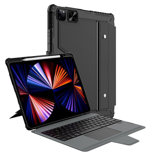 Nillkin Bumper Combo Keyboard Case, For iPad Pro 12.9 2020 / 2021, For Samsung Galaxy Tab S8+/S8+ 5G/S7+/S7 FE - ORIWHIZiPad Keyboard Samsung KeyboardMobile AccessoriesNILLKIN