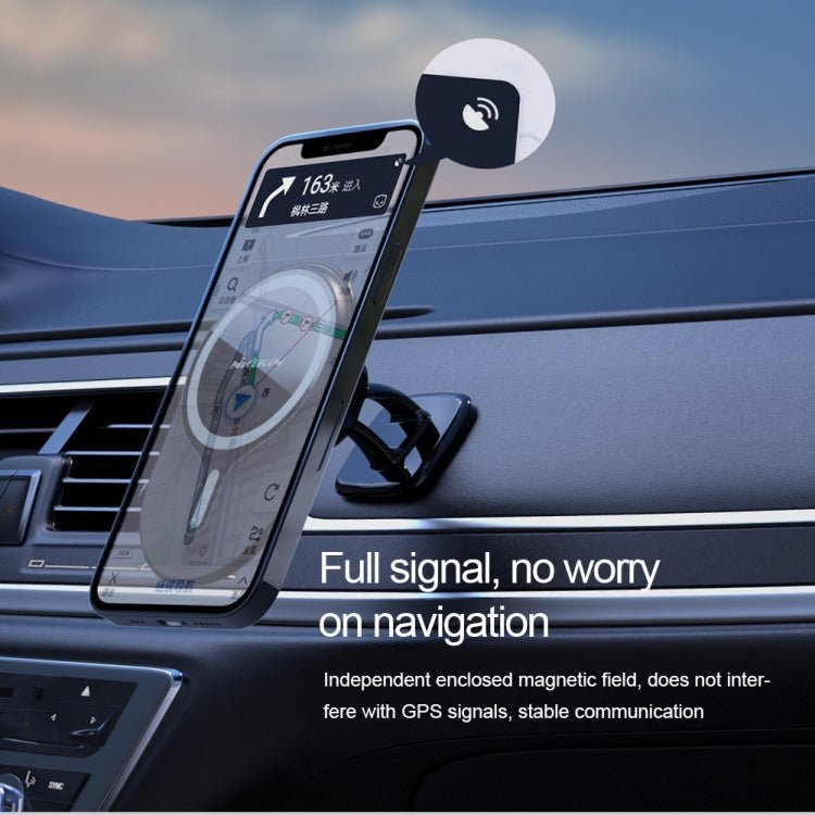 NILLKIN NKL01 MagRoad Lite Paste Type Car Magnetic Holder for iPhone 12 Series, Paste Type - ORIWHIZ