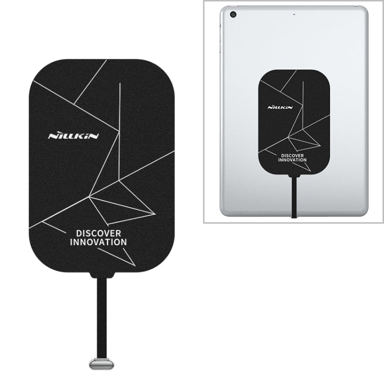 NILLKIN NKR01 For iPad 9.7 / 10.2 inch & iPad Air 10.5 inch & iPad Pro 10.5 inch Long Magic Tag Plus QI Standard Wireless Charging Receiver with 8 Pin Port, 8 Pin Long - ORIWHIZ