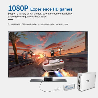 Nintendo Wii Hassle Free Plug and Play for Wii to HDMI 1080p Converter Adapter Wii2hdmi 3.5mm Audio Box Wii - link, To HDMI 1080p Converter Adapter - ORIWHIZNintendo AccessoriesNintendo Accessories AdapterToys & Hobbies