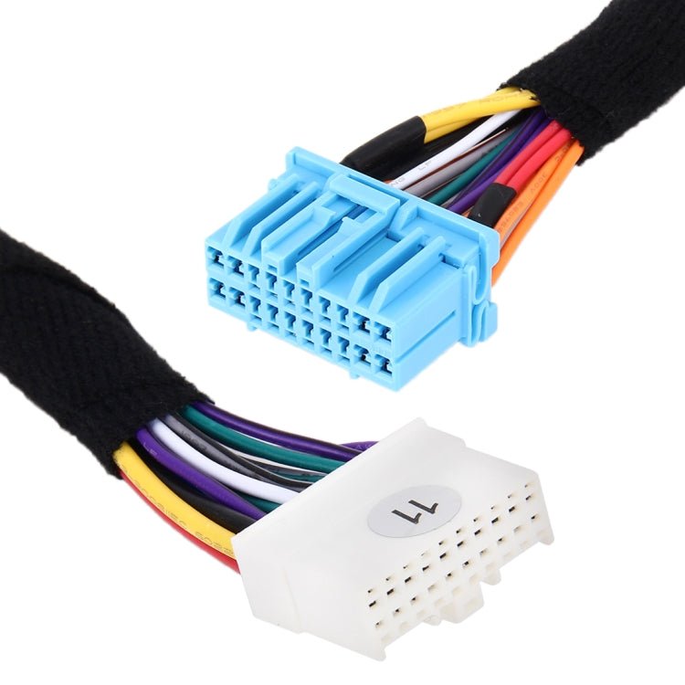No.11 Radio Stereo Ampplified DSP Extension Cable Wiring Harness for Honda, Cable Length: 1.4m, No.11 - ORIWHIZCar Replacement PartsDIY CablesIn Car