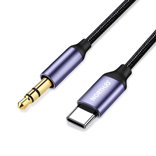 NORTHJO UTM03 Type - C to 3.5mm Audio Aux Jack Headphone Cable, 0.5m, 1m, 1.5m - ORIWHIZ