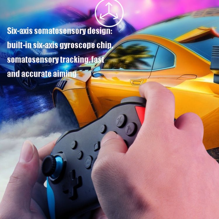 NS009 6 - Axis Vibration Burst Wireless Bluetooth Gamepad For Switch Pro - ORIWHIZNintendo AccessoriesNintendo Accessories GamepadsToys & Hobbies