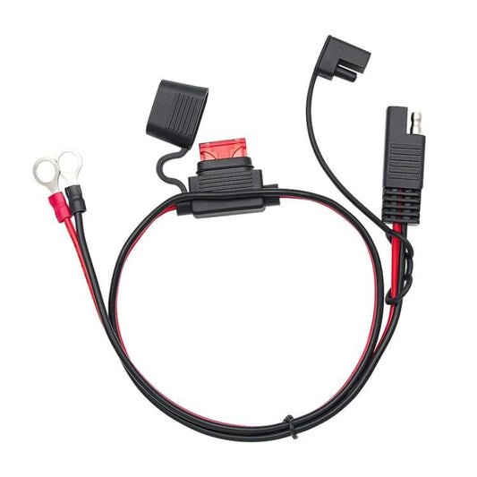 O - Terminal to SAE Power Cable With Fuse Battery Charger Extension Adapter Wire, 60cm - ORIWHIZCar Replacement PartsDIY CablesIn Car