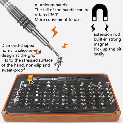 Obadun 9801 68 In 1 Screwdriver Set Manual Batch Glasses Screwdriver Hardware Repair Tool, Obadun 9801 - ORIWHIZ