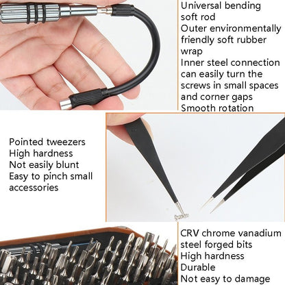 Obadun 9801 68 In 1 Screwdriver Set Manual Batch Glasses Screwdriver Hardware Repair Tool, Obadun 9801 - ORIWHIZ