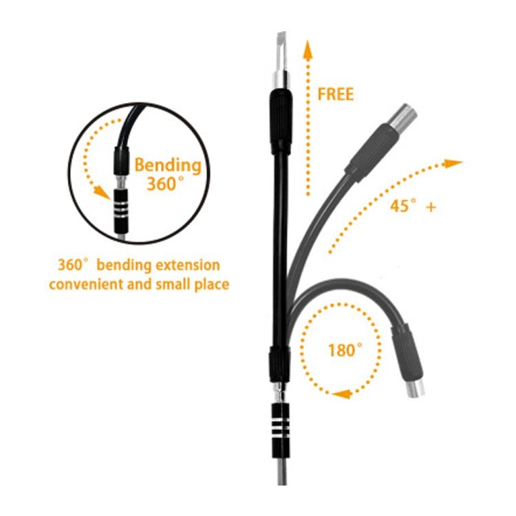 Obadun 9802B 52 in 1 Aluminum Alloy Handle Hardware Tool Screwdriver Set Home Precision Screwdriver Mobile Phone Disassembly Tool, Obadun 9802B(Orange), Obadun 9802B(Yellow) - ORIWHIZ