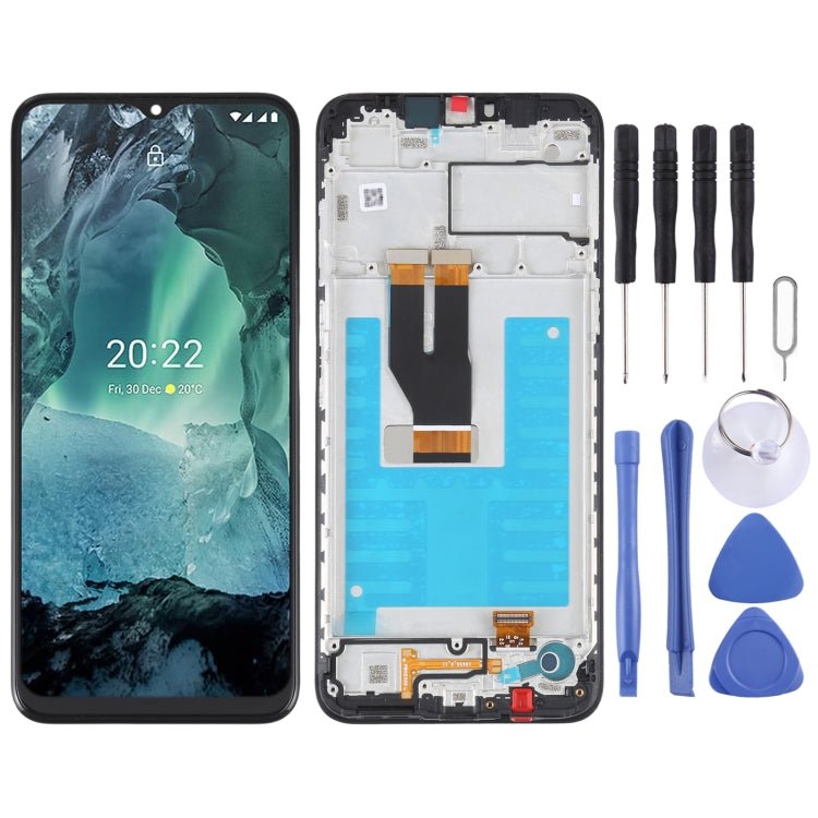 OEM LCD Screen For Nokia G11 / G21 Digitizer Full Assembly with Frame, For Nokia G11 / G21 - ORIWHIZ