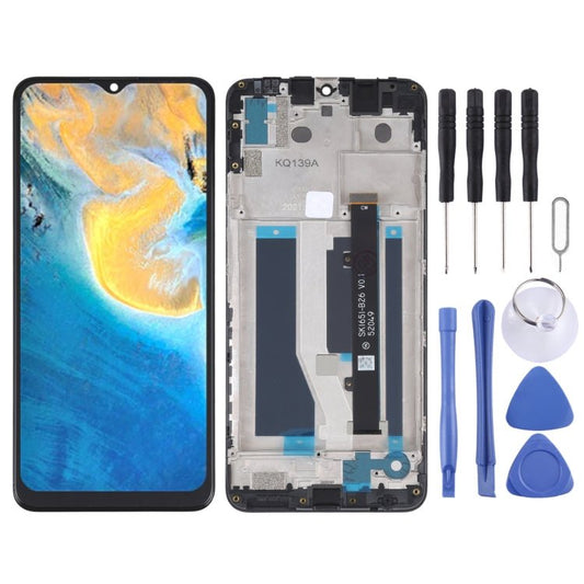OEM LCD Screen For ZTE Blade A71 A7030 2021 Digitizer Full Assembly with Frame, For ZTE Blade A71 A7030 2021 - ORIWHIZ