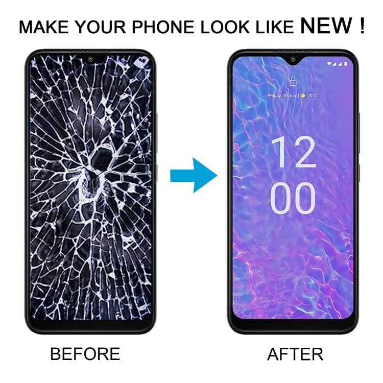 OEM LCD Screen with Digitizer Full Assembly, For Nokia C210, For Nokia G310, For Nokia C300, For Nokia C02, For Nokia C31, For Nokia G100, For Nokia C100 - ORIWHIZ