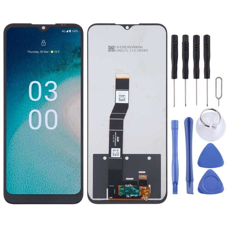 OEM LCD Screen with Digitizer Full Assembly, For Nokia C210, For Nokia G310, For Nokia C300, For Nokia C02, For Nokia C31, For Nokia G100, For Nokia C100 - ORIWHIZ