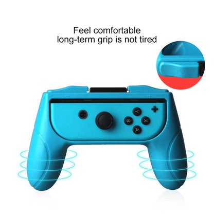 OIVO 2 PCS Left and Right Game Handle Grip Controller for Nintendo Switch Joy - con Grip, Red And Bule - ORIWHIZNintendo AccessoriesNintendo Accessories GamepadsOIVO