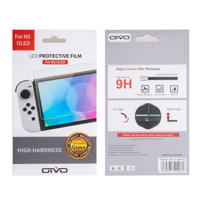 OIVO IV - SW160 0.33mm Thickness 9H Hardness Screen Tempered Glass Film for Nintendo Switch OLED, IV - SW160 - ORIWHIZNintendo AccessoriesNintendo Accessories Tempered GlassOIVO