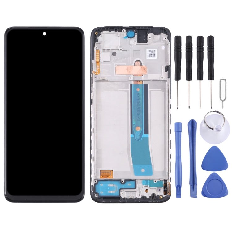 Original AMOLED LCD Screen and Digitizer Full Assembly with Frame for Xiaomi Redmi Note 11 4G 2201117TG, For Xiaomi Redmi Note 11 4G 2201117TG (Original) - ORIWHIZ