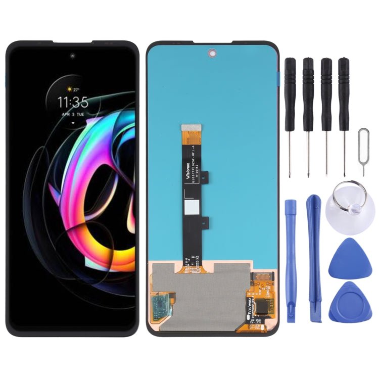 Original AMOLED LCD Screen For Motorola Edge 20 Fusion/Edge 20 Lite with Digitizer Full Assembly, For Motorola Edge 20 Fusion/Edge 20 Lite - ORIWHIZ